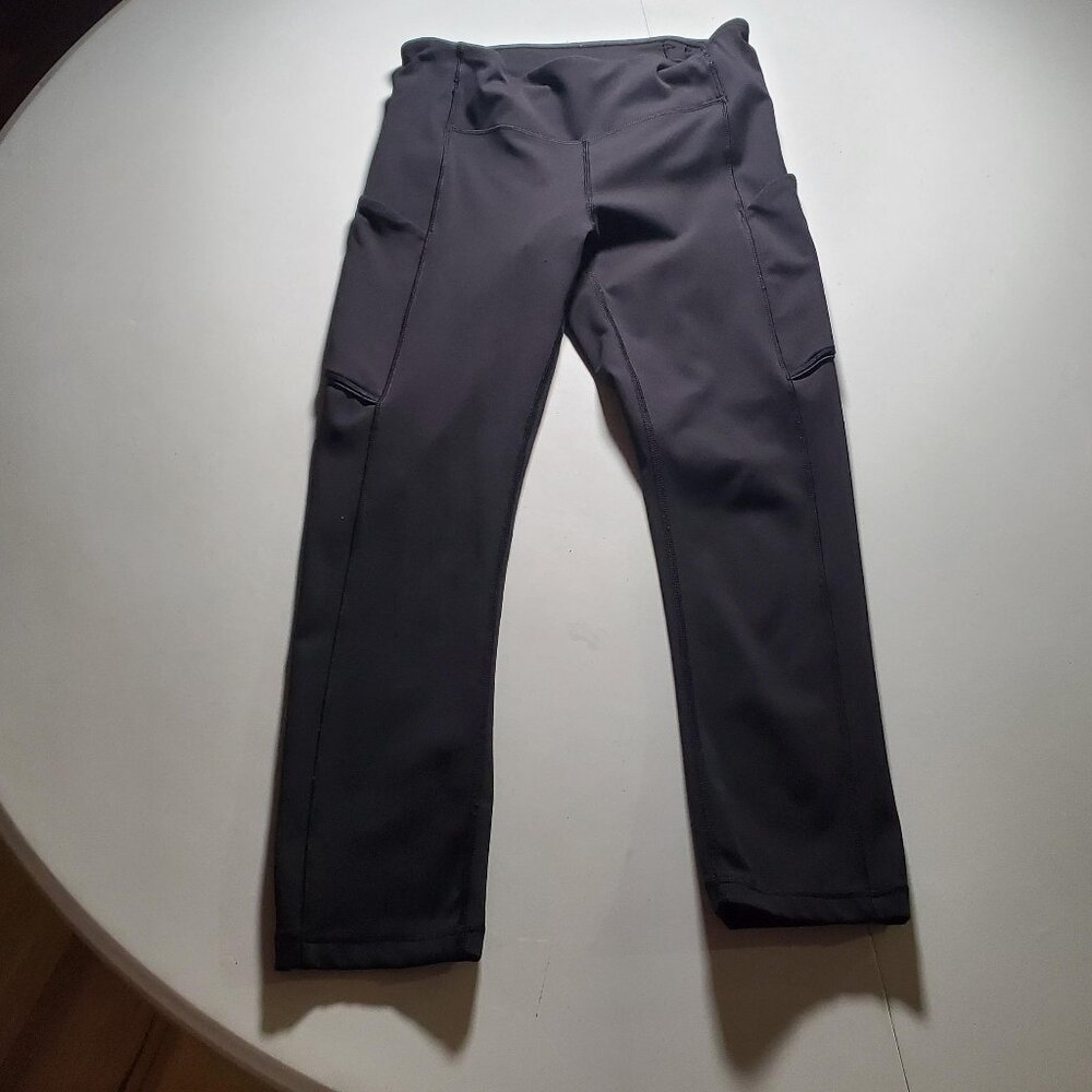 lululemon | Speed Up Crop (21") Sz 4 Black- shipping included - Picture 7 of 16